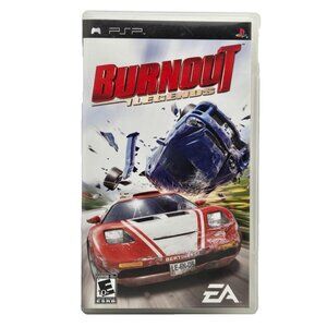 Burnout Legends Sony PSP 2005 Great Condition Tested and Working